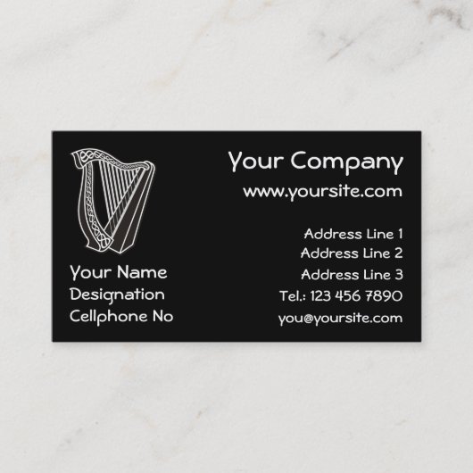 ハープアイコン 名刺 (正面)