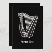 ハープアイコン 招待状 (正面/裏面)