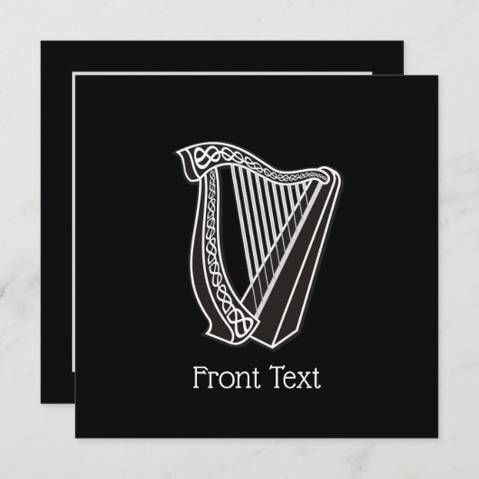 ハープアイコン 招待状 (正面/裏面)