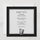 ハープアイコン 招待状 (裏面)