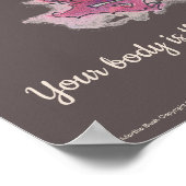 ハープアートポスターカリルジブラン引用文 ポスター (角)