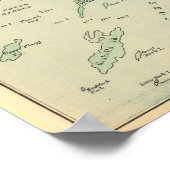 ハープウェル、隣接する島 ポスター (角)