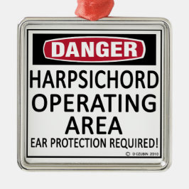 ハープシコード操業区域 メタルオーナメント
