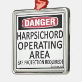 ハープシコード操業区域 メタルオーナメント (左)