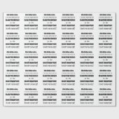 ハープシコード最も重要な楽器 ラッピングペーパー (フラット)