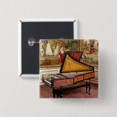 ハープシコード1634年 缶バッジ (正面&裏面)