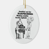 ハープシコード・ゾンビ爆発 セラミックオーナメント (右)