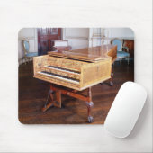 ハープシコード、ヤコブKirckman著、英語1766年 マウスパッド (マウス)