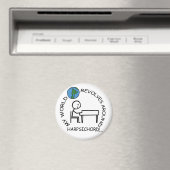 ハープシコード – ワールドリボルブのまわりに マグネット (インサイチュ (食洗機))