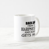 ハープシコー遠くにドから戻る コーヒーマグカップ (正面右)