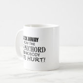 ハープシコー遠くにドから戻る コーヒーマグカップ (正面左)