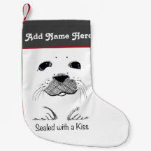 ハープシールポップをキス