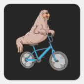 ハープシールラバー海自転車シーライオンシール スクエアシール (正面)