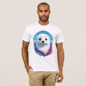 ハープシール Tシャツ (正面フル)