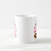 ハーププレーヤーのおもしろいなギフト コーヒーマグカップ (中央)