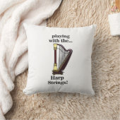 ハープミュージカル楽器ハープ クッション (ブランケット)