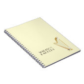 ハープミュージシャン音楽先生 ノートブック (右側)