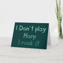ハープロックitグリーティングカード