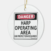 ハープ動作領域 セラミックオーナメント (左)