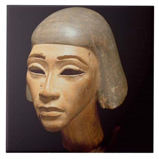 ハープ奏者の頭部、からElAmarna言って下さい、c.1370-136を タイル (正面)