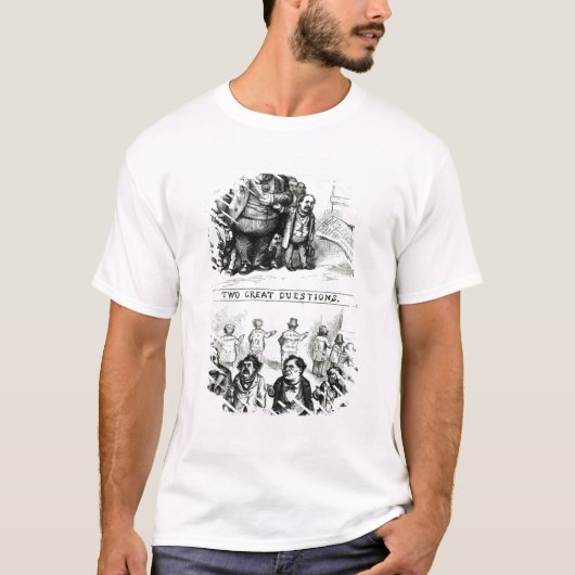 ハープ奏者のWeekly Tシャツ (正面)