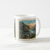 ハープ奏者フェリージェファーソン郡ウェストヴァージニア1859年 コーヒーマグカップ (正面右)