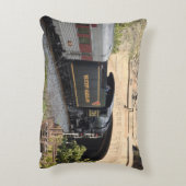 ハープ奏者フェリー枕 アクセントクッション (裏面(縦))