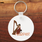 ハープ奏者 キーホルダー (正面)