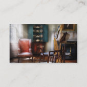 ハープ奏者-コンサートはやがて始まります 名刺 (裏面)