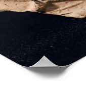 ハープ奏者、紀元前1830年～1600年 ポスター (角)