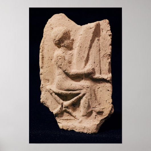 ハープ奏者、紀元前1830年～1600年 ポスター (正面)