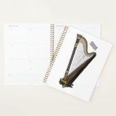 ハープ漫画イラストレーション プランナー手帳 (ディスプレー)