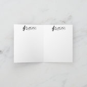 ハープ空白のノートカード カード (内部)