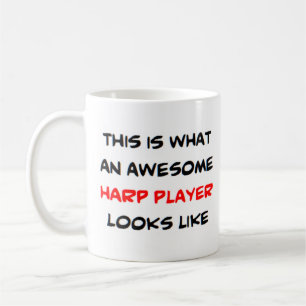 ハープ素晴らし奏者 コーヒーマグカップ