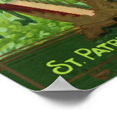 ハープ・オブ・エリンヴィンテージ聖パトリックの日 ポスター (角)