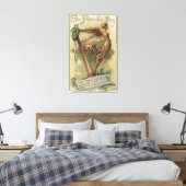 ハープ・オブ・ハラホールのシーン キャンバスプリント (インサイチュ (寝室))