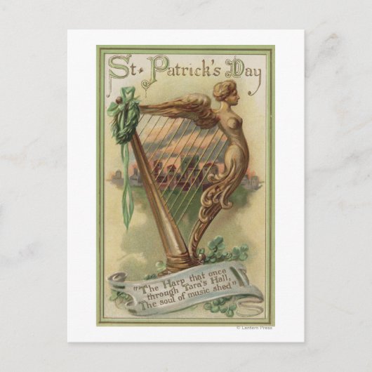 ハープ・オブ・ハラホールのシーン ポストカード (正面)