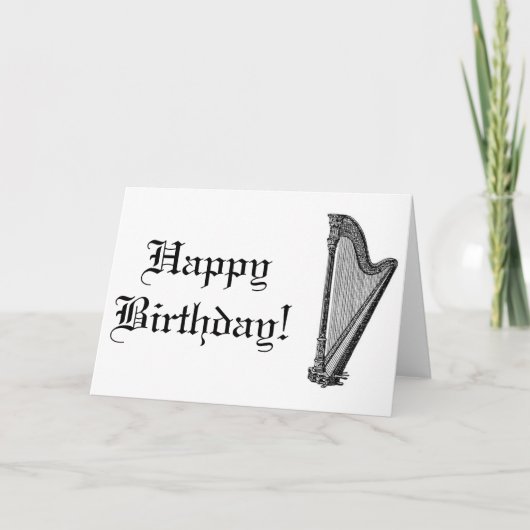 ハープ カード (正面)