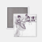 ハープ・コンサート マグネット (正面/裏面)