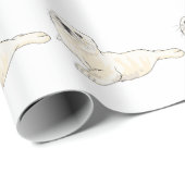 ハープ・シール・カップ ラッピングペーパー (ロールコーナー)