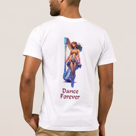 ハープ・ダンサー Tシャツ (裏面)