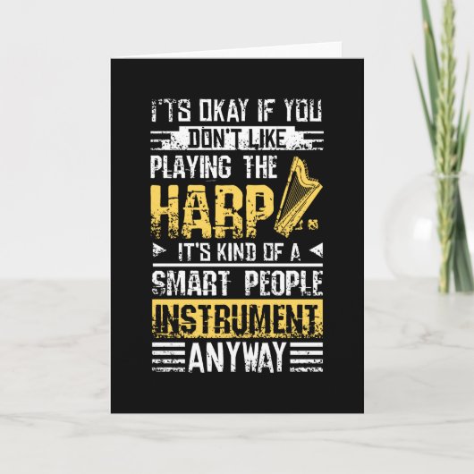 ハープ・ピ頭が切れるープル カード (正面)