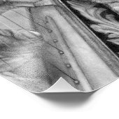 ハープ フォトプリント            (角)