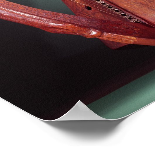 ハープ ポスター (角)