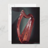 ハープ ポストカード (正面/裏面)