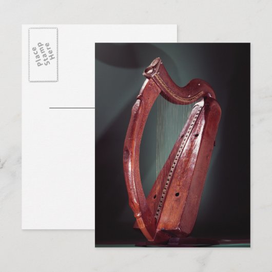 ハープ ポストカード (正面/裏面)