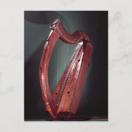 ハープ ポストカード