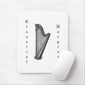 ハープ マウスパッド (マウス)