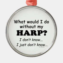 ハープ メタルオーナメント