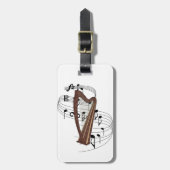 ハープ ラゲッジタグ (正面縦)